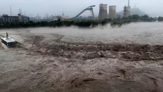 In China now! Dam discharges, river burst, flash flood submerges Guangdong city, airport in chaos