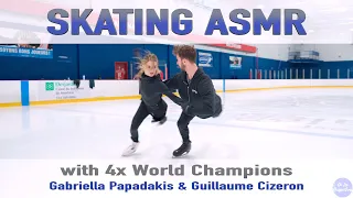 Skating ASMR with Gabriella Papadakis & Guillaume Cizeron (4K)