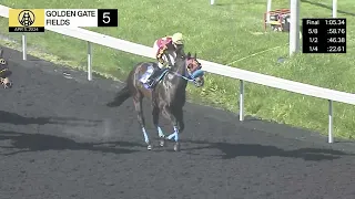 Race 5 Replay on April 5, 2024 at Golden Gate Fields