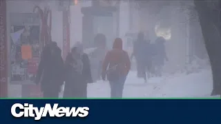 More snow hits Toronto and it's bad timing