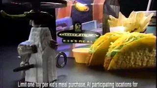 Taco Bell Godzilla Kid's Meal 90s Commercial (1998)