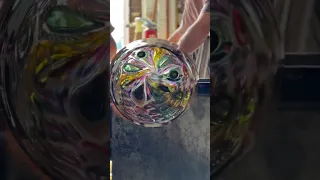 🔥Glassblowing a GIANT Murrine Vase!!!