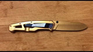 Gerber Paralite Champagne FE Folding Knife review!!