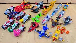 【PowerRangers Rpinranger VS Patoranger All Megazord】ルパンレンジャーとパトレンジャーの全DXロボで遊んでみた