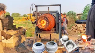 How To Produce Brake Drums in Local Factory // Manufacturing of a Truck Brake Drums