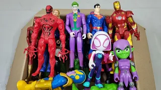 CARNAGE VS SPIDERMAN VS CAPTAIN AMERICA VS IRONMAN VS HULK VS VENOM SUPERHERO AVENGERS UNBOXING