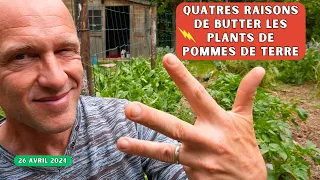 Doubler sa production de pommes de terre ?! Le buttage