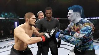 Khabib vs. Horned Zombie - EA Sports UFC 4 - Champion Fight 🦅