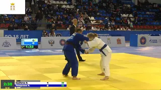 44 kg Никифорова Е Афанасьева С 28 11 2019 Т3 Юношеское первенство России до 18 лет, ДМИТРОВ