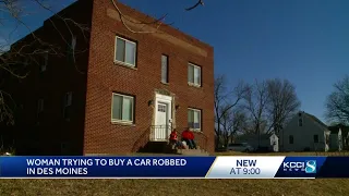 Des Moines woman sets up car purchase, is robbed at gunpoint instead