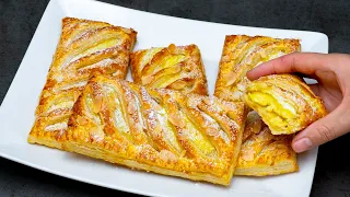 If you have a lemon and puff pastry, cook this quick dessert today! You will thank me!