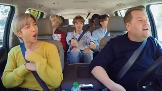 BTS sings 'ON' with James Corden in Carpool Karaoke