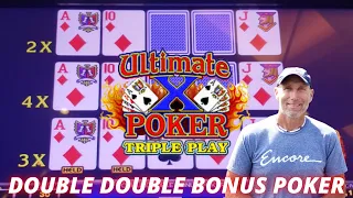 ♦️Ultimate X Triple Play ♣️ $15 per spin ♠️ Double Double Bonus Poker ♥️ Seminole Hard Rock