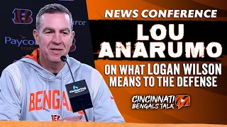 Bengals DC Lou Anarumo on Logan Wilson's Extension, Value to Defense and MORE