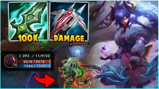 Tanks Get 10k Hp In Season 13... But Ruined King Kindred Does 100k Damage?! - League of Legends