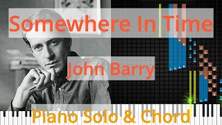 🎹Solo & Chord, Somewhere In Time, John Barry, Synthesia Piano