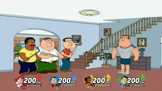 Joe vs Peter Quagmire & Cleveland but it's Smash Ultimate