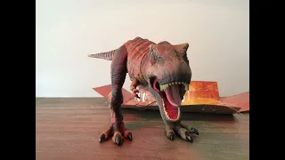 Stop Motion Unboxing Hammond Collection T Rex