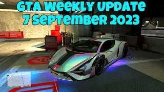 Live Now GTA Online Weekly Update Today 7 September 2023! Great Week