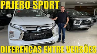 Mitsubishi Pajero Sport 2023 - Diferenças entre as versões