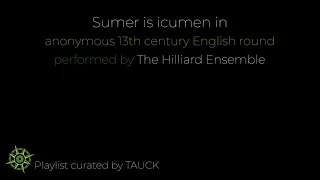 Anonymous, 13th-Century English Round – Sumer is icumen in