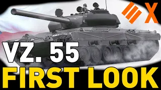 VZ. 55 - FIRST LOOK - WORLD OF TANKS