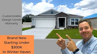 Looking For A Brand New Home In Winter Haven For Under $300k? Look No Further!