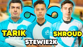 OLD CLOUD9 - SHROUD, STEWIE2K & TARIK - PLAY CS2 PREMIER MODE!!