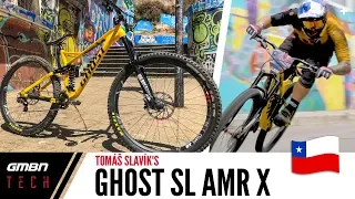 Tomáš Slavík's Ghost SL AMR X Urban Downhill Bike | GMBN Tech Pro Bike