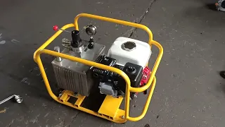 Petrol engine driven hydraulic pump, homemade pto hydraulic power pack, wholesale, China factory.