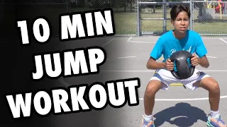 10 Minute Basketball Agility and Vertical Jump Workout