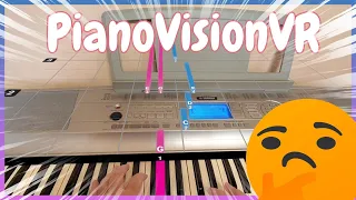 Can I learn REAL Piano in Mixed Reality? Meta Quest 3 & Piano Vision #metaquest3 #pianovision #fun