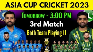 Asia Cup 2023 | India vs Pakistan Playing 11 Comparison | Ind vs Pak 2023 Playing 11