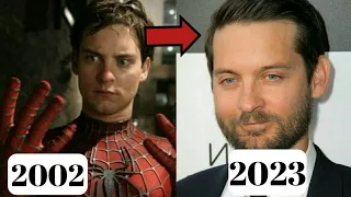 Spiderman 2002 Cast: Then And Now(2002 vs 2023) #thenandnow