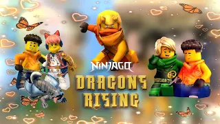 Ninjago Dragon rinsing / Arins Parents + Lloyd React (original)