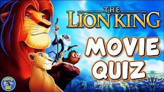 "THE LION KING" QUIZ! 🦁 | MOVIE QUIZ/TRIVIA