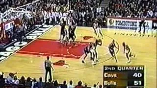 Michael Jordan's (45pts) Pump Fake 101 vs. Cavaliers (1996)