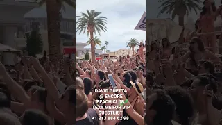 David Guetta at Encore Beach Club Las Vegas April 2023