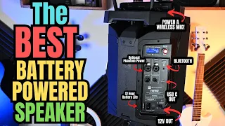 Electro Voice EVERSE 8 - The BEST Battery-PoweredPA Speaker!