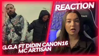 G.G.A feat Didine Canon 16 , Mc Artisan - Drillmena (clip officiel) (Reaction)