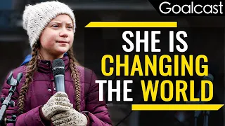 Greta Thunberg  | A Young Protester Changing The World | Inspiring Women of Goalcast