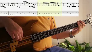 The Seahorses - Love Is The Law (Vocal Part)Bass Cover with TAB