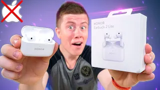 УБИЙЦЫ AirPods Pro за 4 000 РУБЛЕЙ! 32 ЧАСА Работы и Активное ШУМОПОДАВЛЕНИЕ! Honor Earbuds 2 Lite