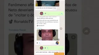 VAZOU!                                         Treta entre Ronaldo Fenômeno x Craque Neto👀