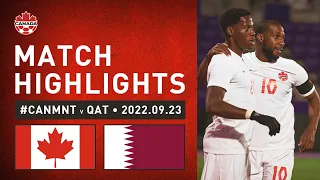 HIGHLIGHTS: #CANMNT 2:0 Qatar