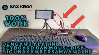 Cara Menyambungkan Keyboard Dan Mouse Ke Hp Agar Bisa Dioperasikan Bersamaan