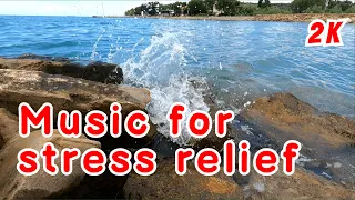 Positive piano music for stress relief