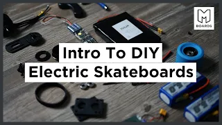 Intro To DIY Electric Skateboards - What Parts Are Needed?