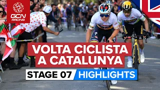 Punchy Circuit Provides Launchpad For Attacks! | Volta A Catalunya 2023 Highlights - Stage 7
