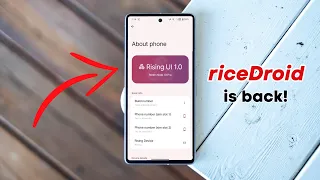 The MOST AWAITED CUSTOM ROM ft. RisingOS [Previously - riceDROID] is back! ANDROID 13 UPDATE!